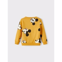 NAME IT Mickey Mouse Sweatshirt Jac Amber Gold